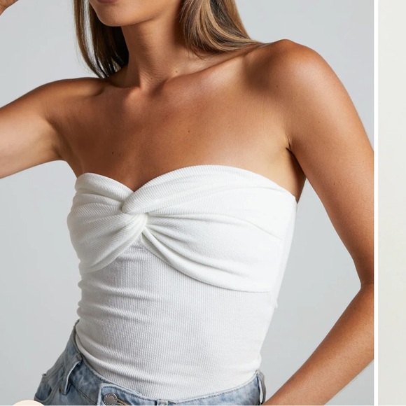 NWT Showpo Jelena Strapless Top - Picture 2 of 6